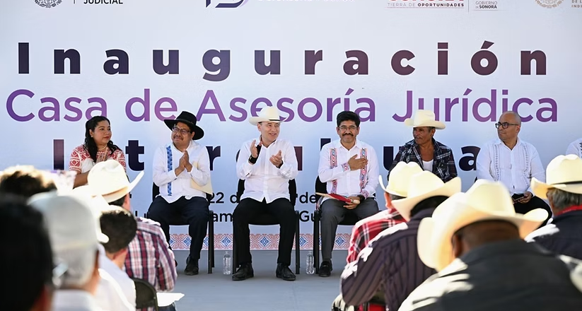 Gobernador Durazo, SCJN y Sader consolidan justicia histórica para el Pueblo Yaqui