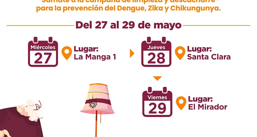 ¡Participa en la limpieza de patios!