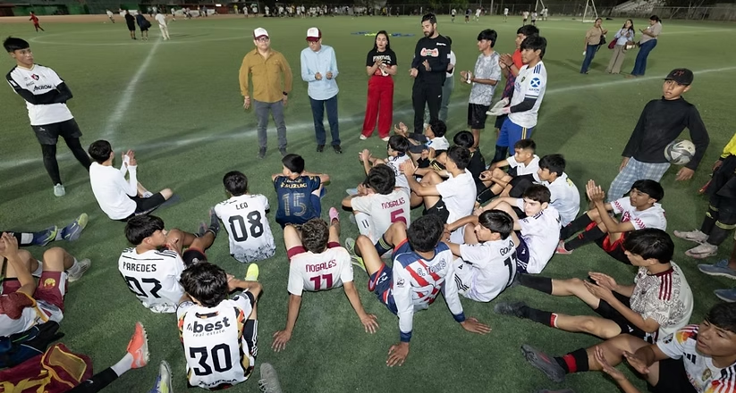 Gobierno de Sonora impulsa talento juvenil con visorías de Club Pachuca en Nogales