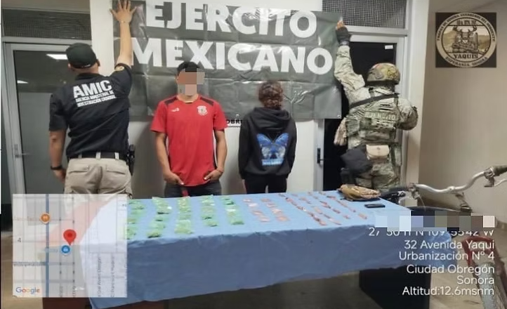Gabinete de Seguridad de Durazo retira de circulación más de medio millón de dosis de droga en Sonora