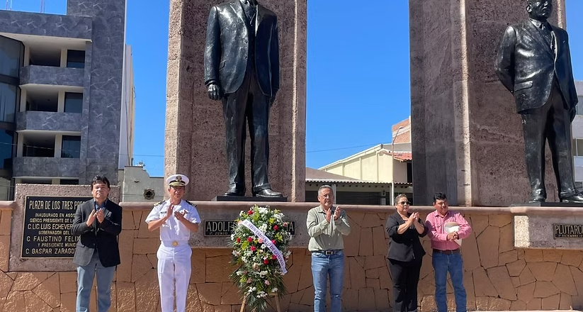 Realiza Ayuntamiento de Guaymas conmemoración por el aniversario luctuoso de Adolfo de la Huerta
