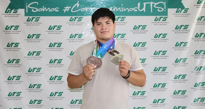 Estudiante de la UTS entre los mejores lanzadores de México