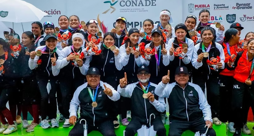Softbol sonorense, con 3 oros y 1 plata, repite como líder de la Olimpiada Nacional