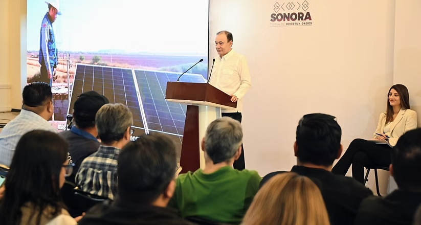 Gobernador Durazo pone en marcha registro de Techos Solares; reducirá costos del recibo de luz