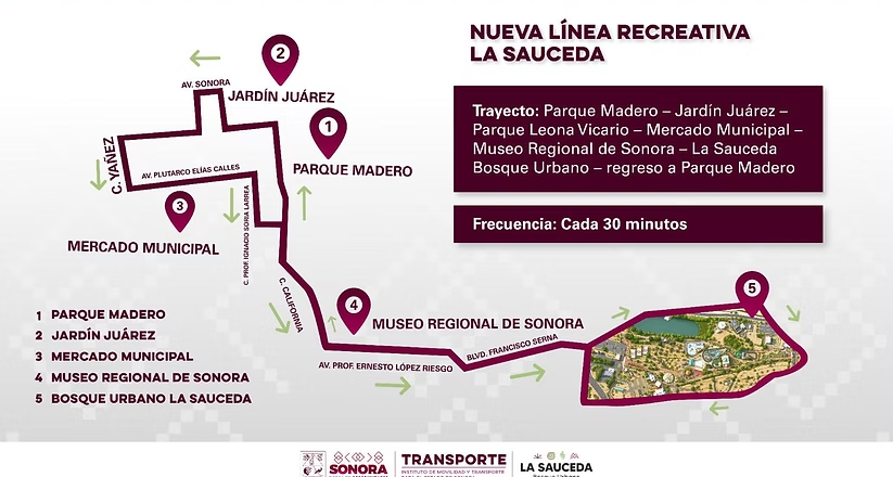 Anuncia gobernador Alfonso Durazo nueva Línea Recreativa La Sauceda