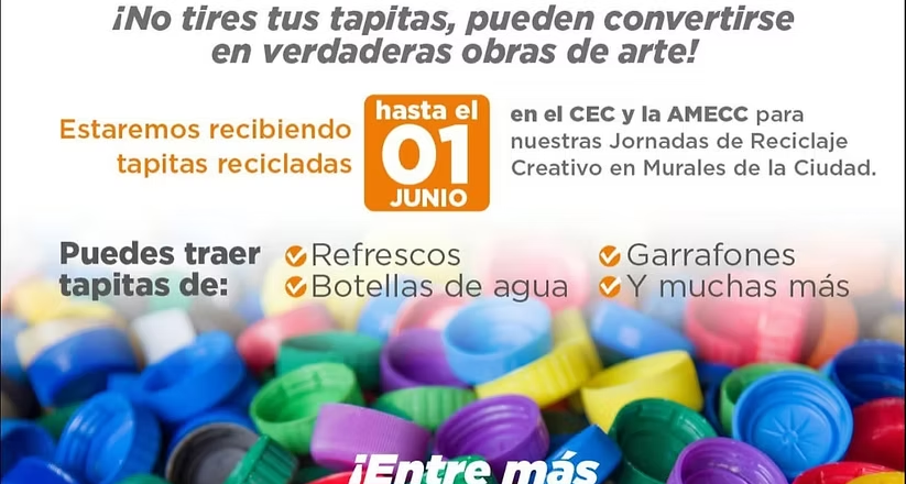 Convoca Gobierno de Hermosillo a donar “Tapitas por el medio ambiente”
