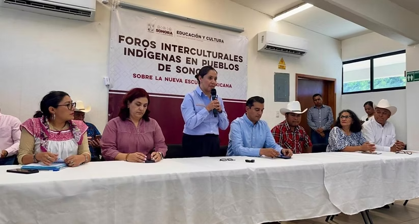Realiza Gobierno de Sonora Foros Interculturales Indígenas sobre la Nueva Escuela Mexicana: SEC