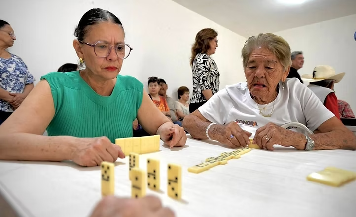 Realiza Gobierno de Sonora torneo de dominó para adultos mayores