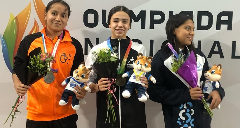 Natación sonorense inicia con par de medallas en la Olimpiada Nacional