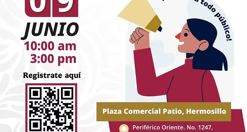Gobierno de Sonora invita a participar en la próxima Feria de Empleo