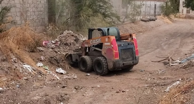 Avanza Gobierno Municipal con limpieza y desazolve de canales y arroyos en Hermosillo