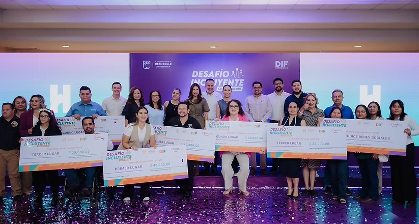 Apoyan Toño Astiazarán y Patty Ruibal con Desafío Incluyente a 120 personas en sus emprendimientos