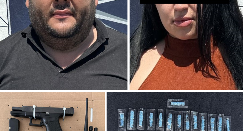 Operativo de la Policía Estatal detiene a pareja armada en Cajeme