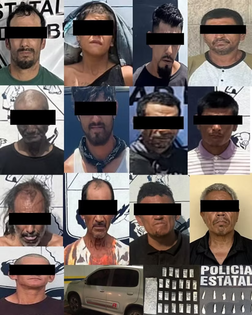 Más de 500 envoltorios de narcóticos asegurados en operativos de la Policía Estatal