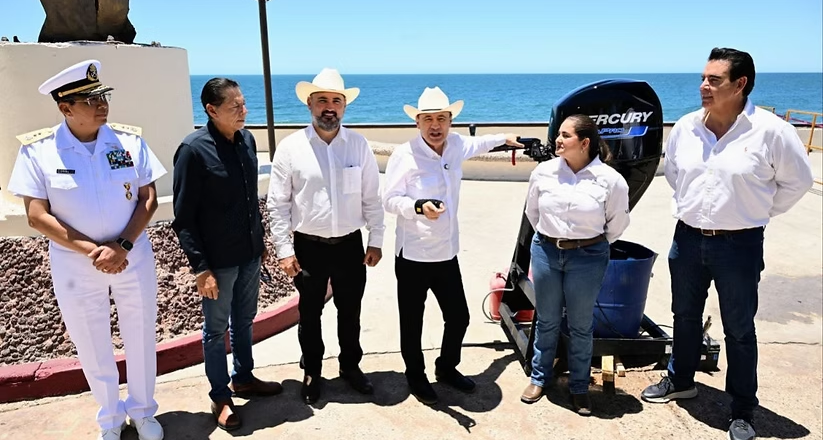 Respalda Gobernador Durazo a más de 3 mil familias del sector pesquero con equipo renovado