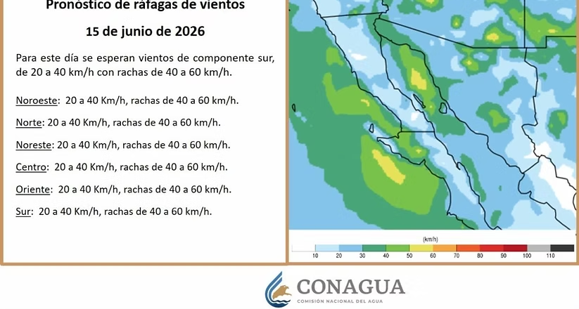 CEPC mantiene pronóstico de lluvias intensas y altas temperaturas en Sonora