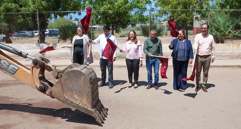 Arranca el Ayuntamiento de Guaymas obra de pavimentación en sector Villas de Miramar