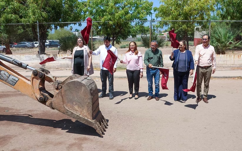Arranca el Ayuntamiento de Guaymas obra de pavimentación en sector Villas de Miramar