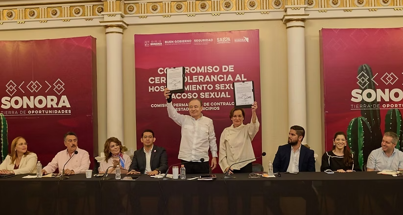 Crea Gobernador Durazo mecanismo de cero tolerancia al hostigamiento y acoso sexual laboral