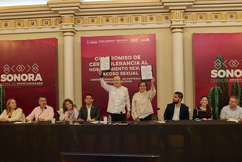 Crea Gobernador Durazo mecanismo de cero tolerancia al hostigamiento y acoso sexual laboral