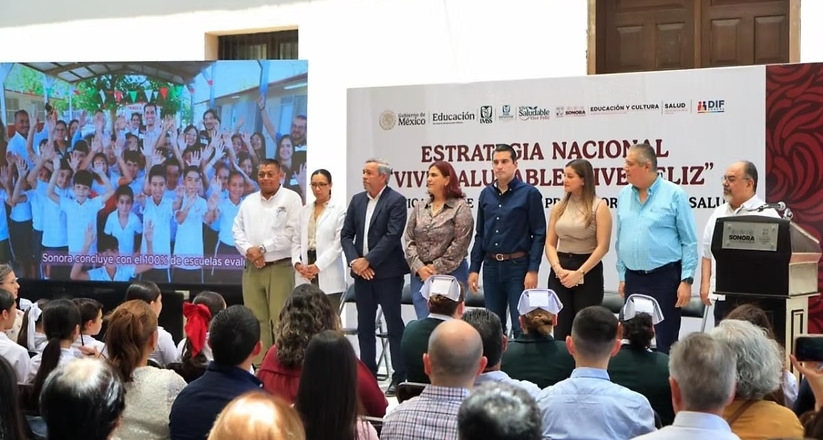 Gobierno de Sonora certifica a Escuelas Promotoras de la Salud: SEC