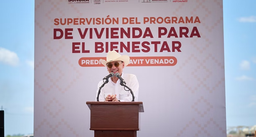 Supervisa Durazo construcción de Viviendas del Bienestar en Navojoa; entregará 20 mil hogares antes de finalizar su sexenio