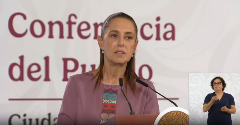 Presidenta Sheinbaum, destaca trabajo de gobernador Durazo, en materia delictiva en Sonora