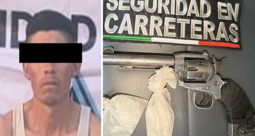 Decomisa PESP arma de fuego durante acciones de vigilancia en Magdalena