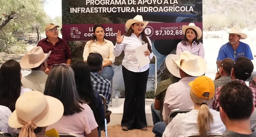 Mejora Gobierno de Sonora suministro de agua en el Molino de Camou