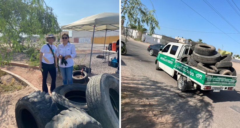 Retiran 567 llantas en Llantatón por Nuestra Salud en Urbi Villa del Prado