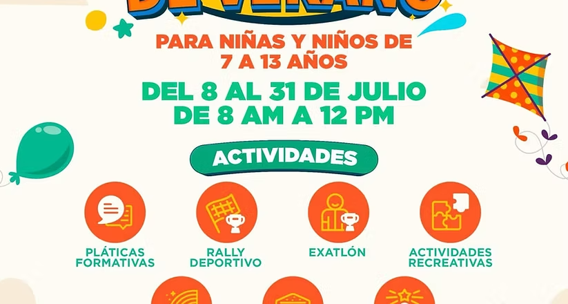 Invita Gobierno de Hermosillo a niñas y niños a disfrutar Campamento de Verano del IHJ
