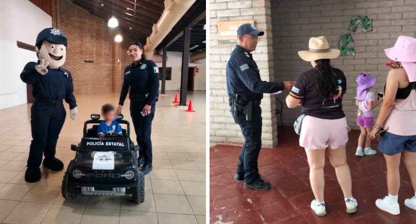 Promueve SALVA Policía Estatal prevención de violencia familiar y de género