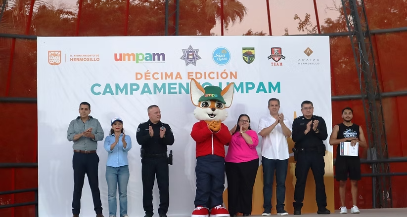 Impulsa Gobierno de Hermosillo Décimo Campamento Formativo de UMPAM