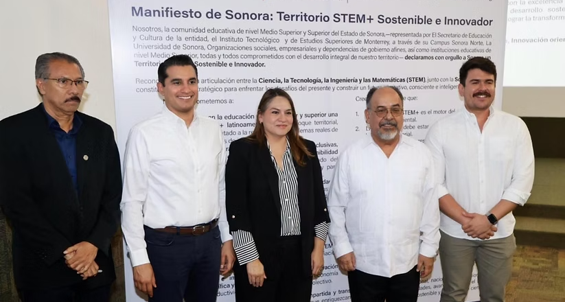 Con la visión del gobernador Alfonso Durazo, Sonora es ahora Territorio STEM: SEC