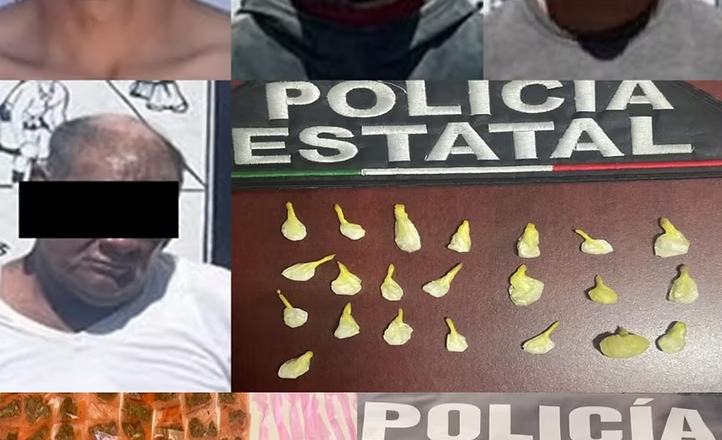Incauta Policía Estatal narcótico en Cajeme y Guaymas