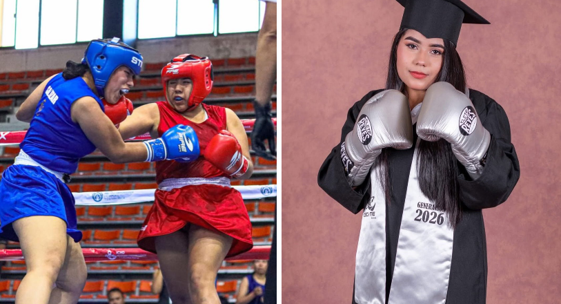 Egresada de Cecyte Sonora representará a México en torneo internacional de boxeo en España