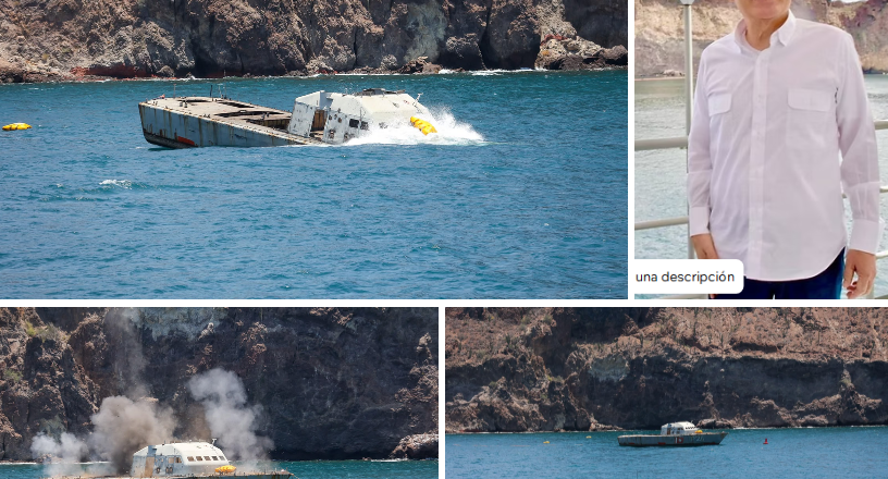 Fortalece Durazo arrecife único en Latinoamérica con nuevo hundimiento de Ex buque ARM Mariscal