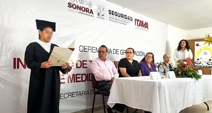 Obtienen certificado de estudios jóvenes que cumplen una medida de internamiento en ITAMA