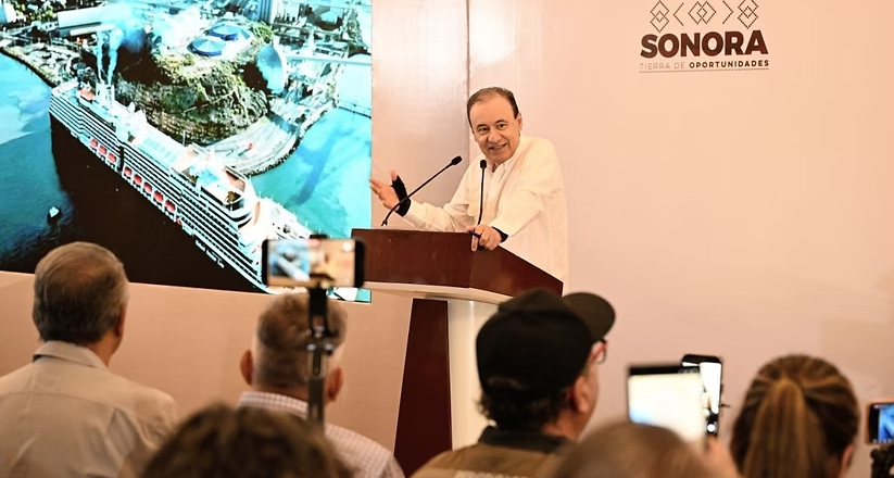Convierte Durazo a Sonora en destino internacional de cruceros con 15 próximos arribos al Puerto de Guaymas