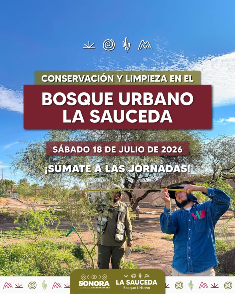 Gobierno de Sonora ofrece un fin de semana de experiencias para toda la familia en el Bosque Urbano La Sauceda