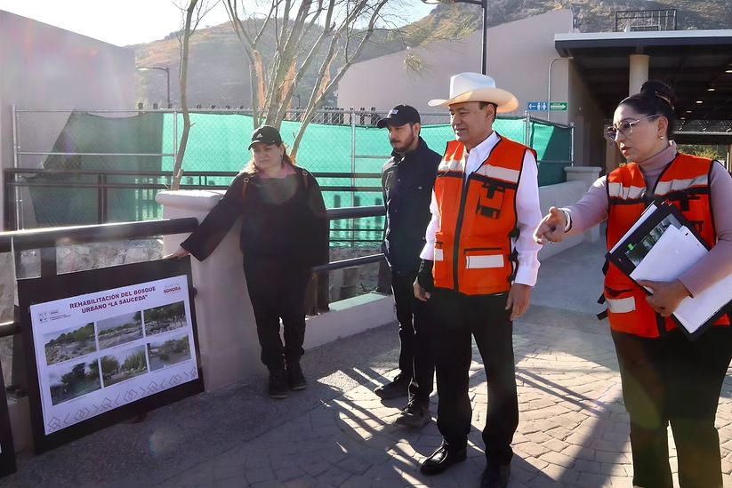 Impulsa Durazo nueva etapa de La Sauceda con mirador escénico y rutas al aire libre