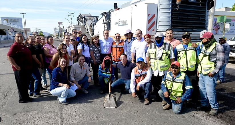Avanza recarpeteo en la calle Monteverde y otras vialidades para beneficio de las y los ciudadanos: Toño Astiazarán