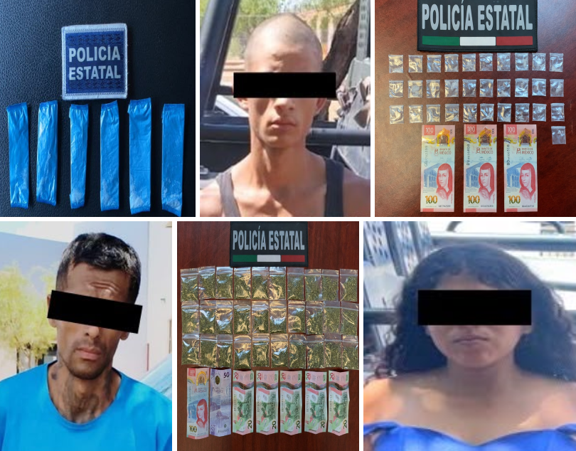Policía Estatal incauta narcótico en operativo por colonias de Hermosillo