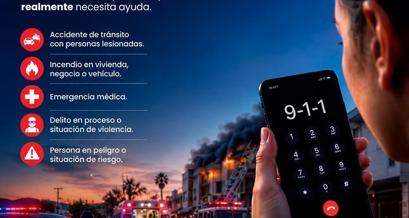 Refuerza SSPC Sonora la cultura del uso responsable del 9-1-1