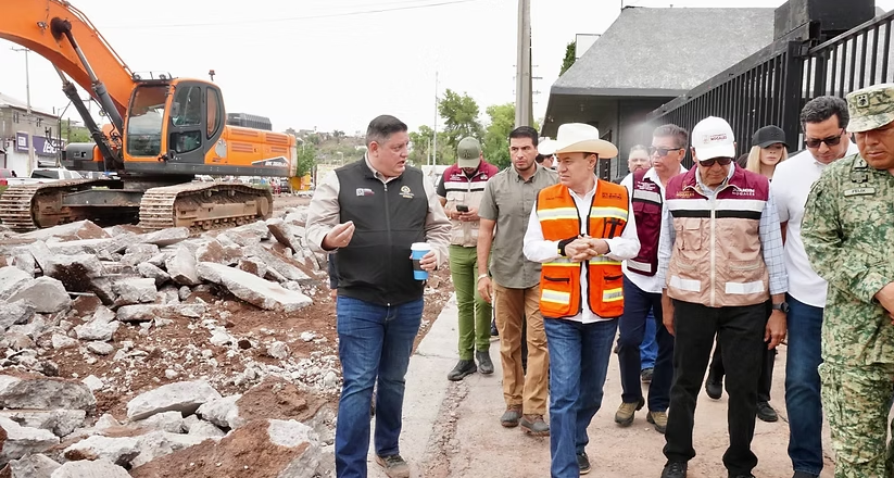 Gobernador Durazo intensifica acciones para acelerar la recuperación de Nogales tras las lluvias