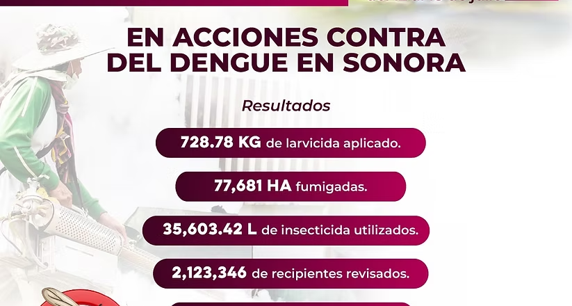 Llama Salud Sonora a eliminar criaderos para prevenir el dengue