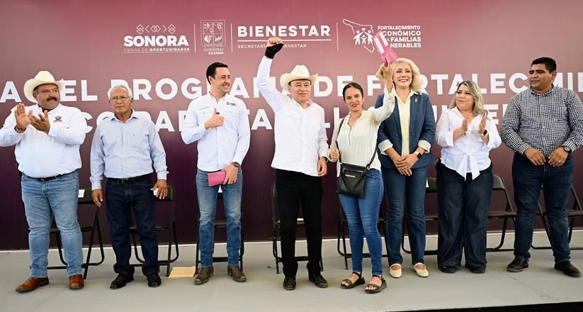 Gobernador Durazo entrega segundo pago de Tarjeta de Oportunidades: beneficia a 16 mil familias