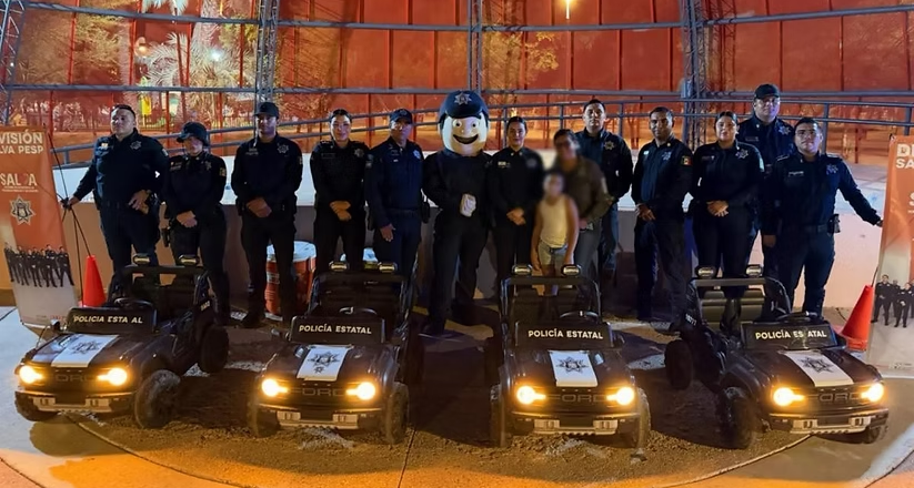 Lleva Educando SALVA de la Policía Estatal acciones de prevención de la violencia al parque Madero