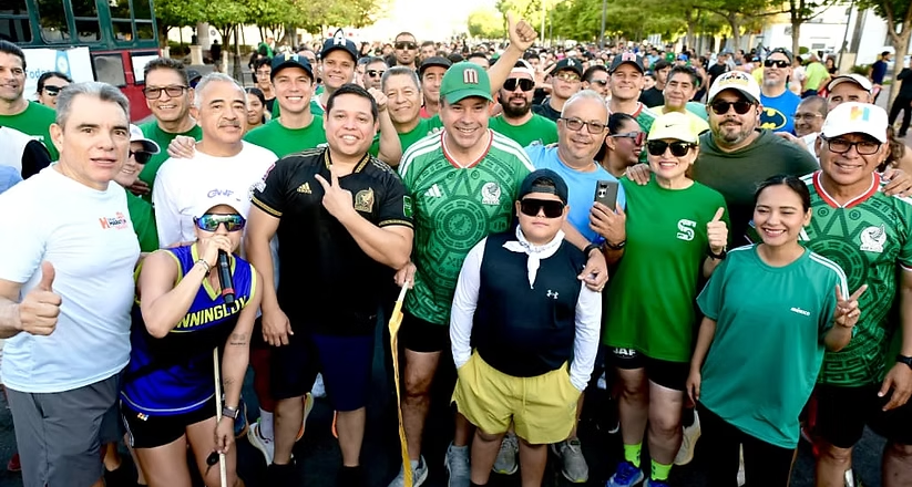 Celebra Toño Astiazarán exitoso Trote Amistoso rumbo al Maratón Internacional Hermosillo 2026