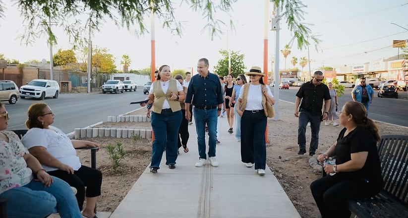 Motiva Toño Astiazarán participación ciudadana al entregar obra de CRECES en colonia Nuevo Horizonte